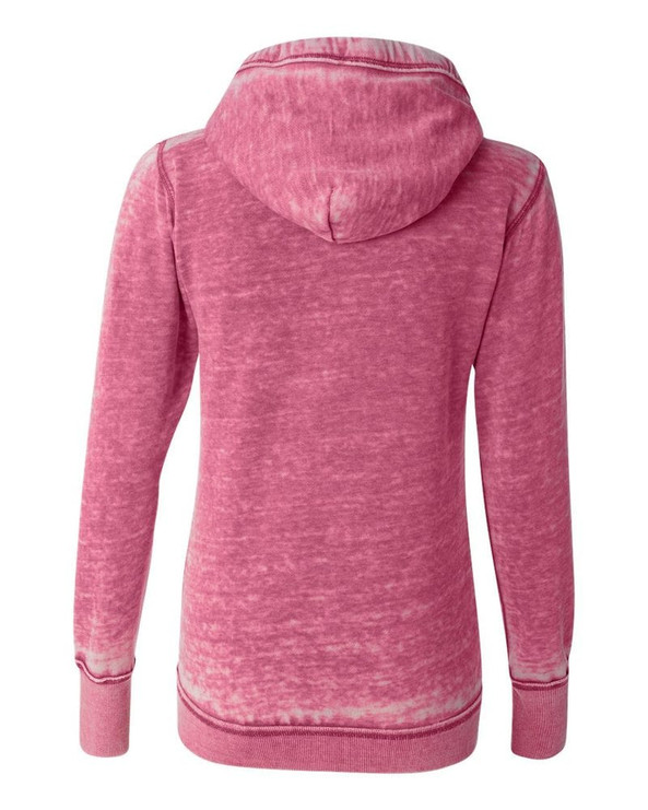 J. America 8913 - Ladies' Zen Fleece Full-Zip Hooded Sweatshirt