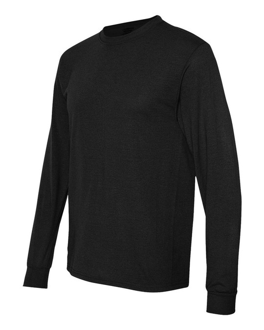 Jerzees 21MLR - Camiseta de Manga Larga de Rendimiento Deportivo