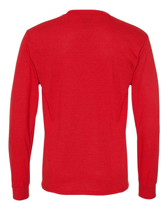 Jerzees 21MLR - Camiseta de Manga Larga de Rendimiento Deportivo