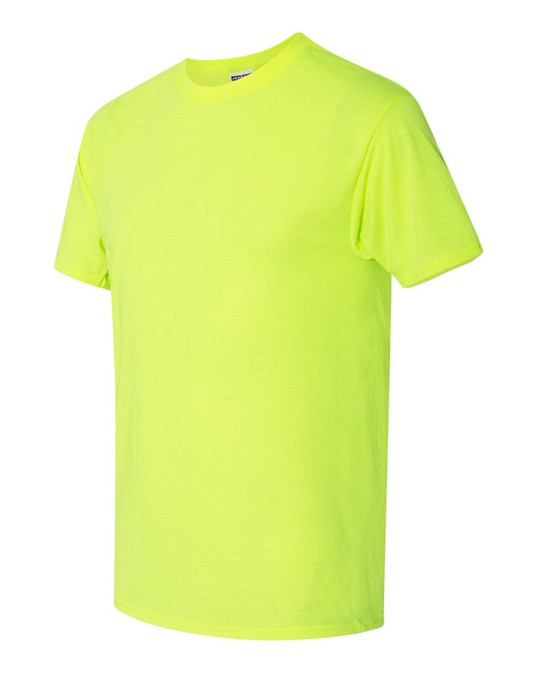Jerzees 21MR - Camiseta de Manga Corta de Rendimiento Deportivo