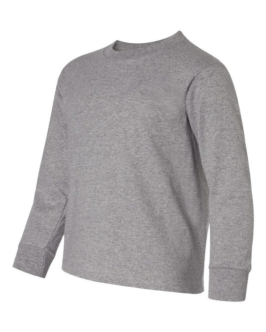 Jerzees 29BLR - Camiseta de Manga Larga para Jóvenes Heavyweight Blend™ 50/50