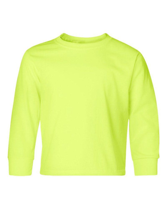 Jerzees 29BLR - Camiseta de Manga Larga para Jóvenes Heavyweight Blend™ 50/50