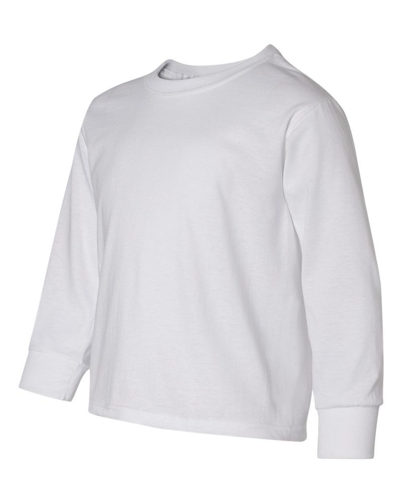 Jerzees 29BLR - Camiseta de Manga Larga para Jóvenes Heavyweight Blend™ 50/50
