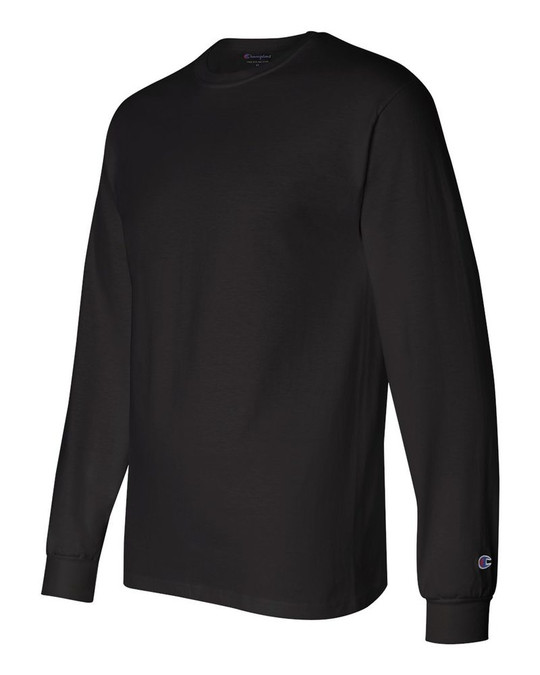 Champion CC8C - Camiseta de Manga Larga sin Etiqueta