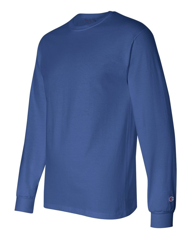 Champion CC8C - Camiseta de Manga Larga sin Etiqueta