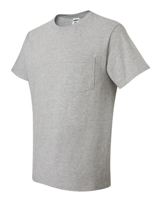 Jerzees 29MPR - Camiseta Heavyweight Blend™ 50/50 con bolsillo