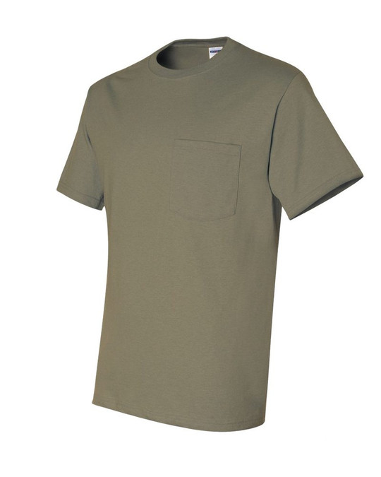 Jerzees 29MPR - Camiseta Heavyweight Blend™ 50/50 con bolsillo