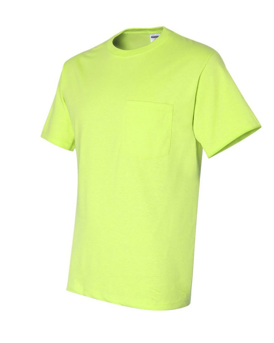 Jerzees 29MPR - Camiseta Heavyweight Blend™ 50/50 con bolsillo