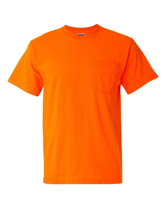 Jerzees 29MPR - Camiseta Heavyweight Blend™ 50/50 con bolsillo