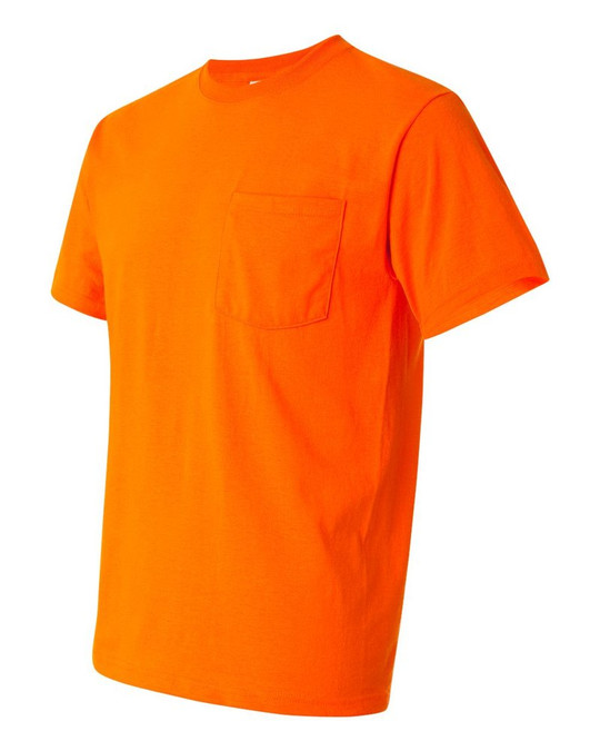 Jerzees 29MPR - Camiseta Heavyweight Blend™ 50/50 con bolsillo