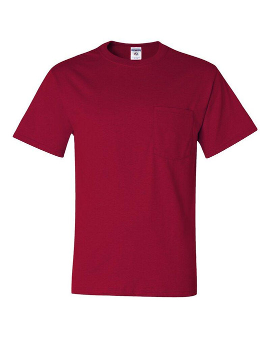 Jerzees 29MPR - Camiseta Heavyweight Blend™ 50/50 con bolsillo