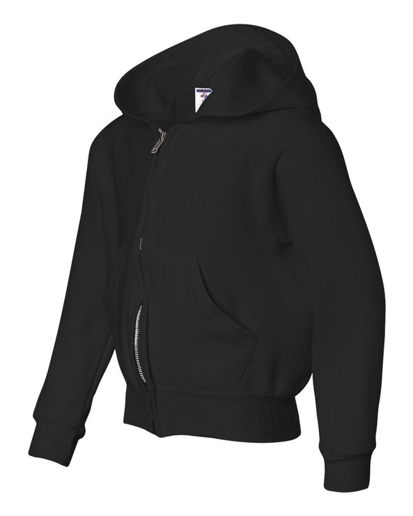 JERZEES 993BR - NuBlend® Youth Full-Zip Hooded Sweatshirt
