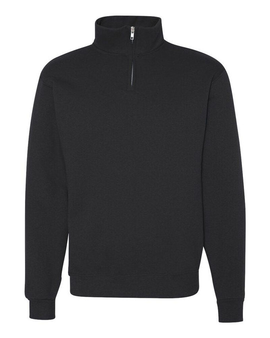 Jerzees 995MR - Nublend® Sweatshirt à col officier zippé un quart