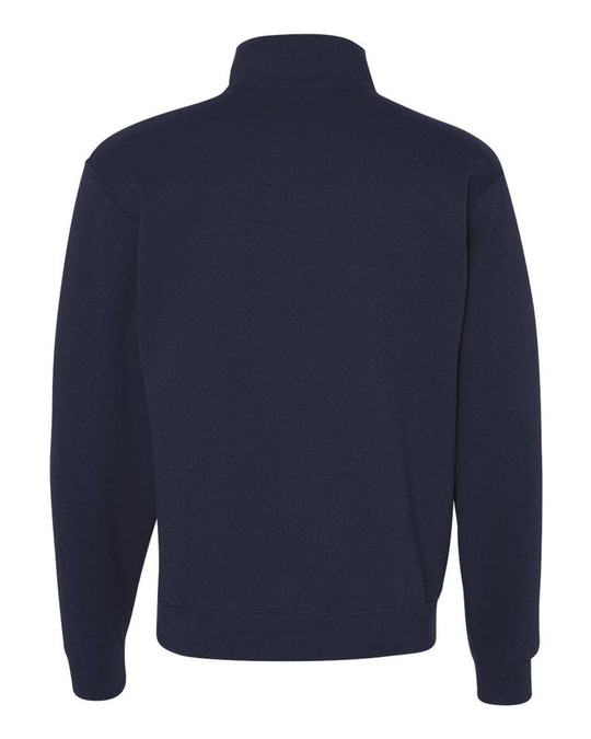 Jerzees 995MR - Nublend® Sweatshirt à col officier zippé un quart