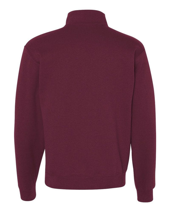 Jerzees 995MR - Nublend® Sweatshirt à col officier zippé un quart