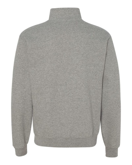 Jerzees 995MR - Nublend® Sweatshirt à col officier zippé un quart