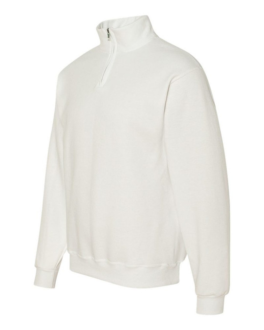 Jerzees 995MR - Nublend® Sweatshirt à col officier zippé un quart