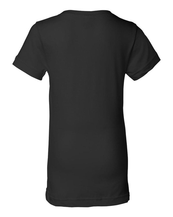 LAT 2616 - Girls' Fine Jersey Longer Length T-Shirt