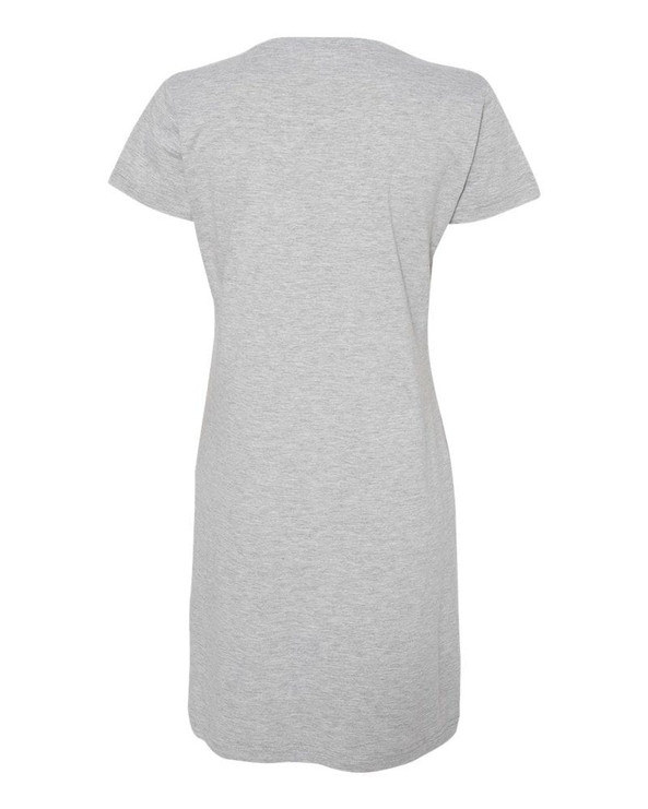 LAT 3522 - Ladies' Fine Jersey V-Neck Coverup