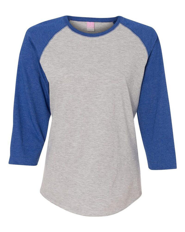 LAT 3530 - Remera jersey de baseball de manga tres cuartos