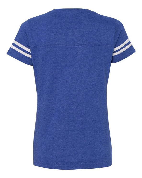 LAT 3537 - Ladies' Vintage Football T-Shirt