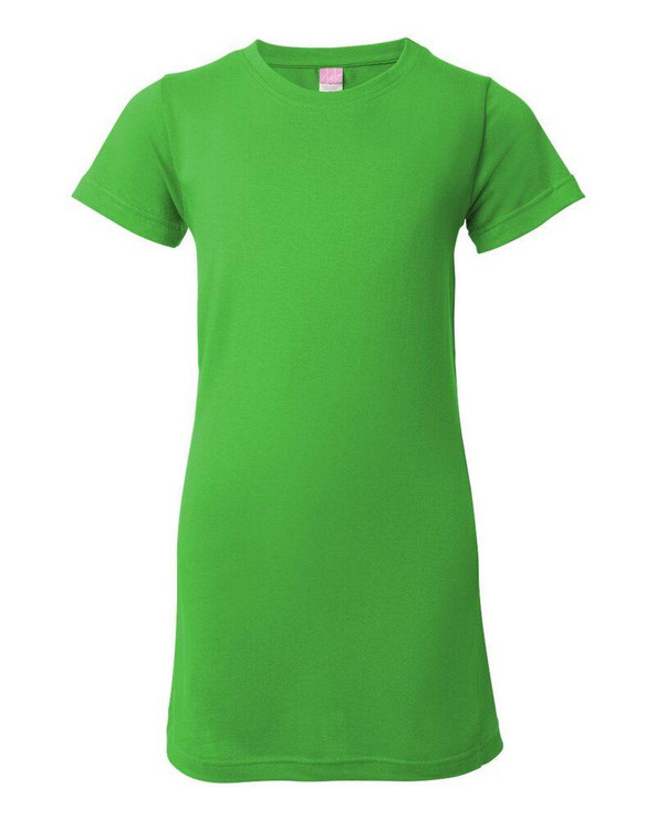 LAT 3616 - Junior Fit Fine Jersey Longer Length T-Shirt