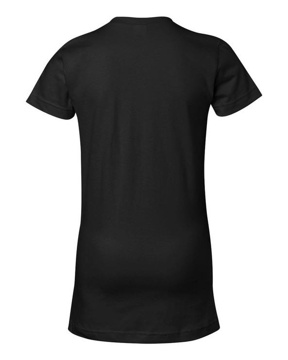 LAT 3616 - Junior Fit Fine Jersey Longer Length T-Shirt