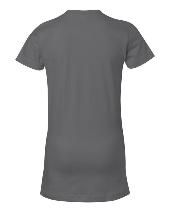 LAT 3616 - Junior Fit Fine Jersey Longer Length T-Shirt