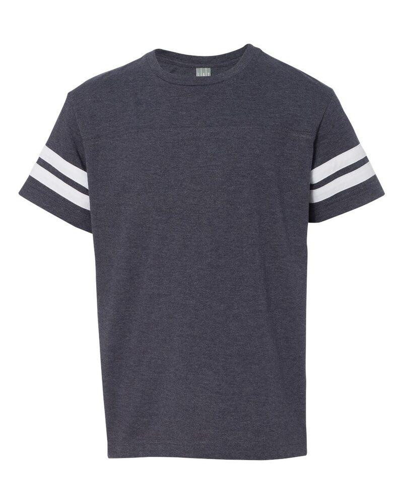LAT 6137 - Remera de fútbol Vintage para jóvenes