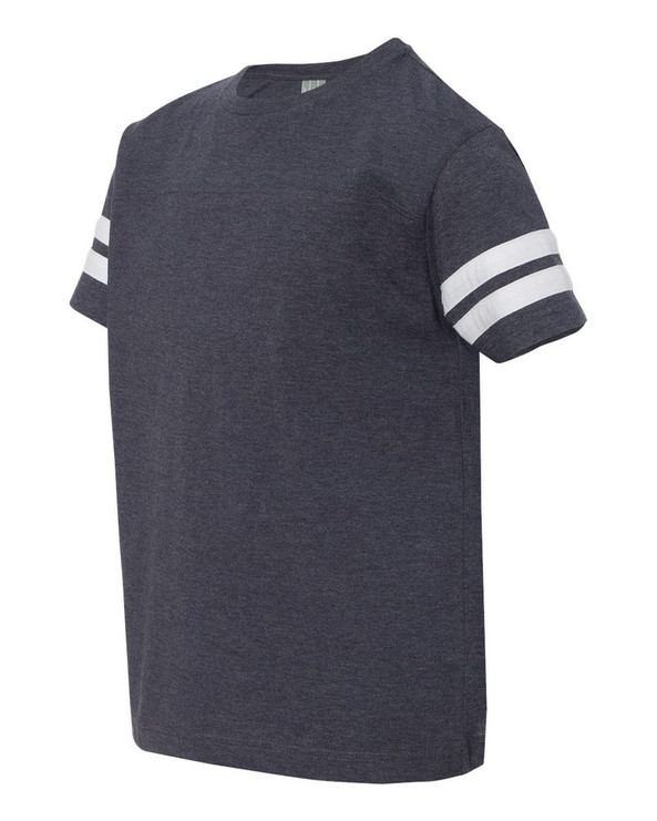LAT 6137 - Youth Vintage Football T-Shirt