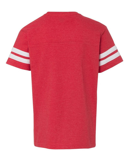 LAT 6137 - Remera de fútbol Vintage para jóvenes