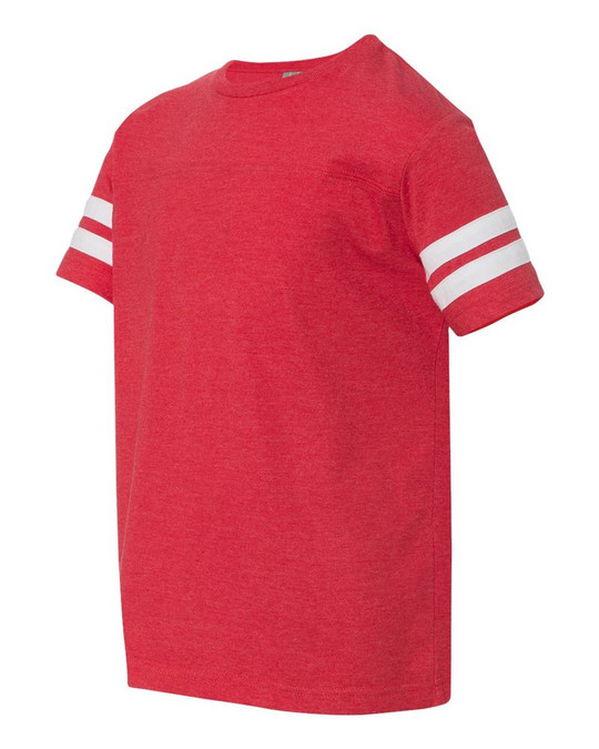 LAT 6137 - Remera de fútbol Vintage para jóvenes