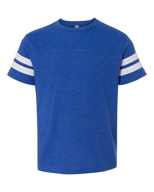 LAT 6137 - Youth Vintage Football T-Shirt