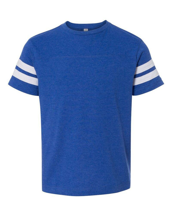 LAT 6137 - Youth Vintage Football T-Shirt
