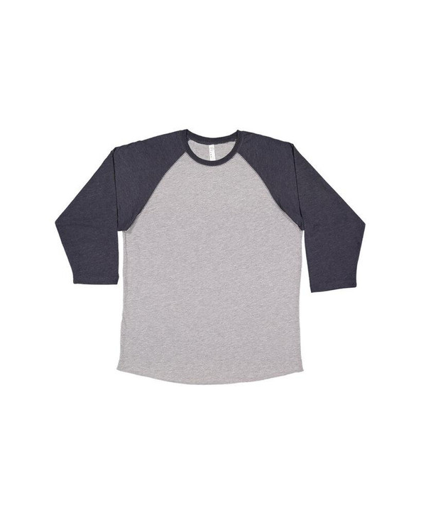 LAT 6930 - Remera vintage jersey de manga tres cuartos de beisbol