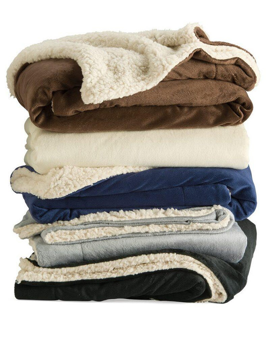 Liberty Bags 8712 - Manta Sherpa de Micro Mink Alpine Fleece