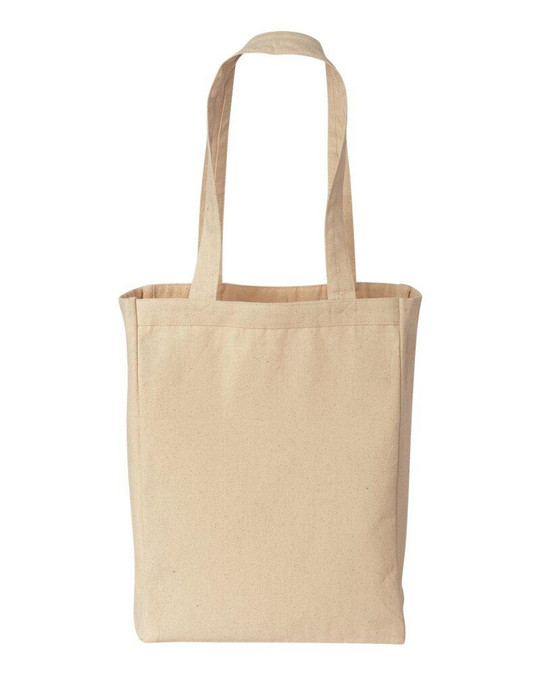 Liberty Bags 8861 - Bolsa de lona de algodón reforzado de 10 onzas