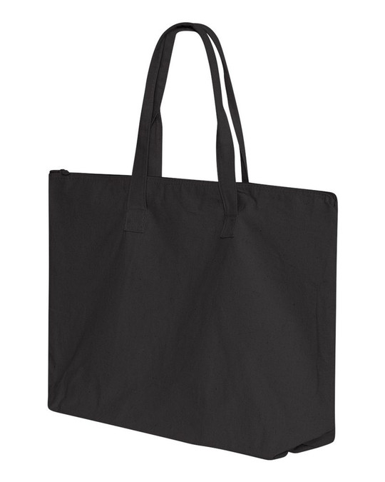 Liberty Bags 8863 - Bolsa de lona de 10 onzas con cierre superior