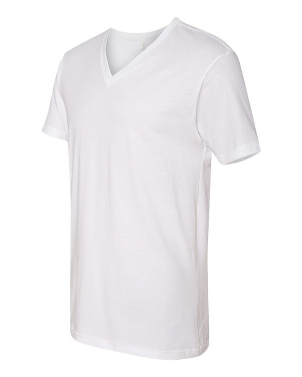 Next Level 3200 - Remera premium manga corta con cuello en V 