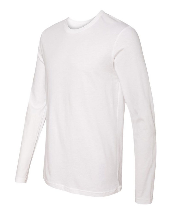 Next Level 3601 - Remera manga larga premium de cuello redondo 