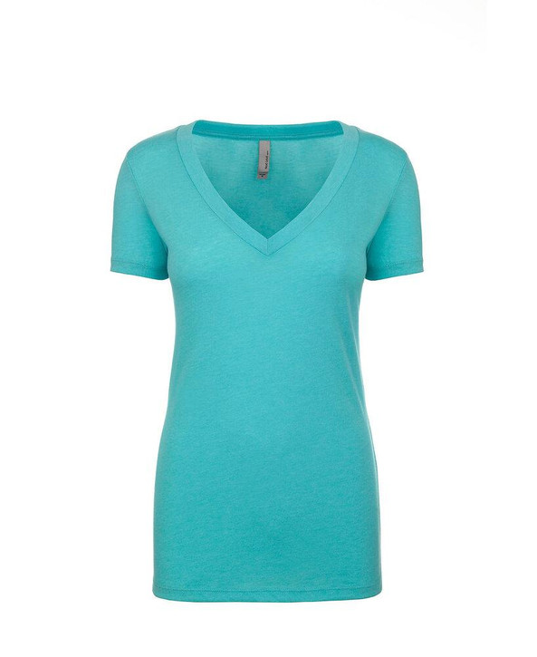 Next Level 6740 - Ladies' Triblend Deep V