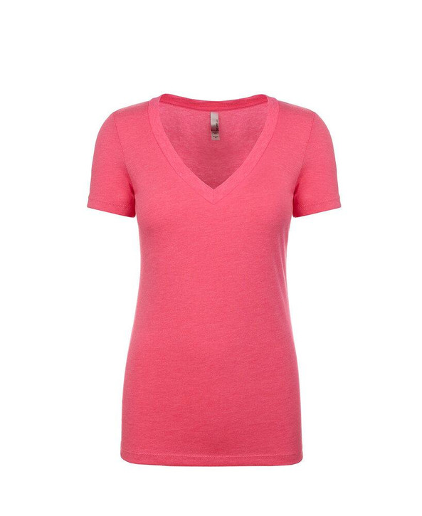 Next Level 6740 - Ladies' Triblend Deep V