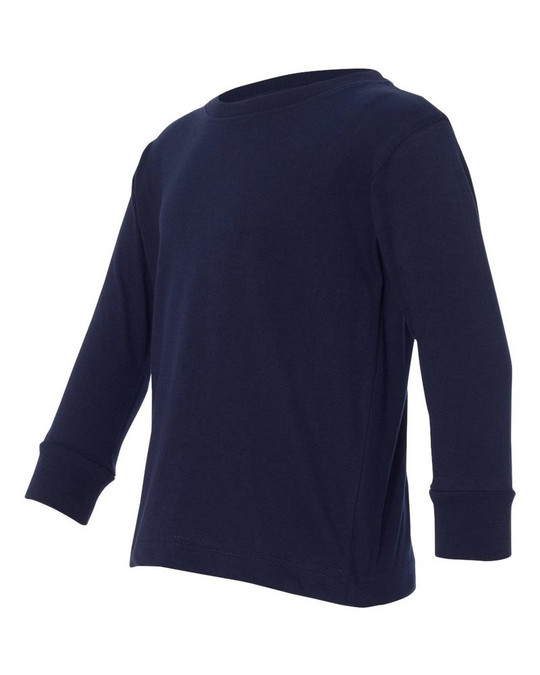 Rabbit Skins 3302 - Fine Jersey Toddler Long Sleeve T-Shirt