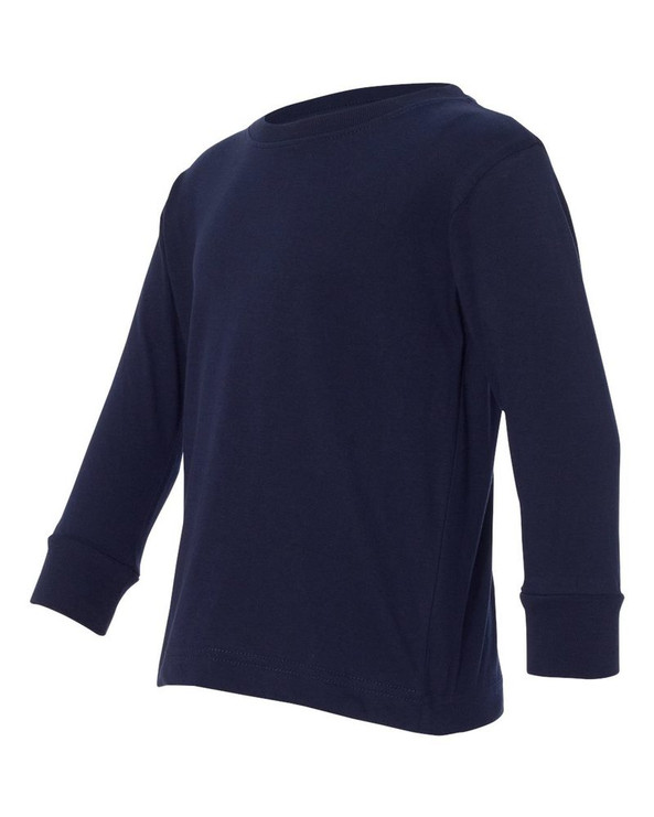 Rabbit Skins 3302 - Fine Jersey Toddler Long Sleeve T-Shirt