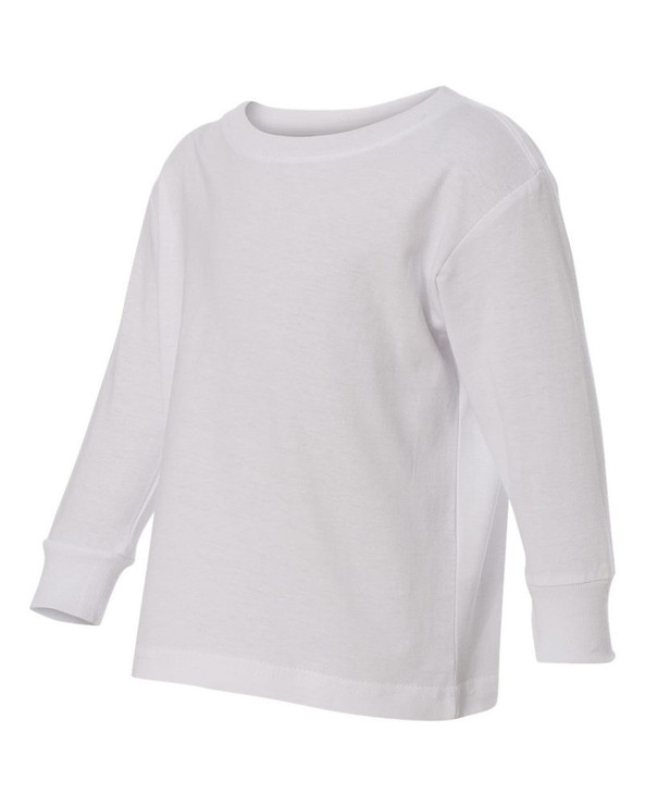 Rabbit Skins 3302 - Fine Jersey Toddler Long Sleeve T-Shirt