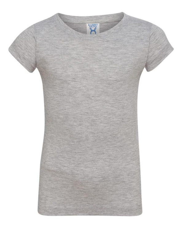Rabbit Skins 3316 - Fine Jersey Toddler Girl's T-Shirt