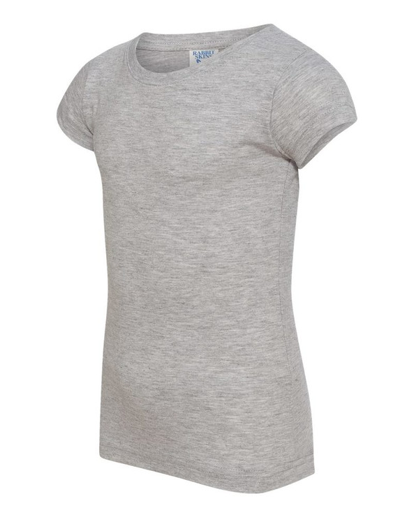 Rabbit Skins 3316 - Fine Jersey Toddler Girl's T-Shirt