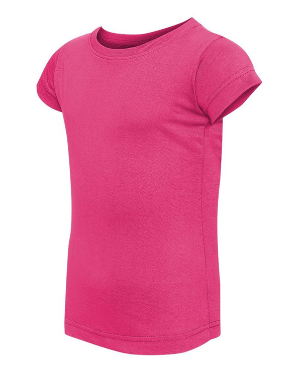 Rabbit Skins 3316 - Fine Jersey Toddler Girl's T-Shirt