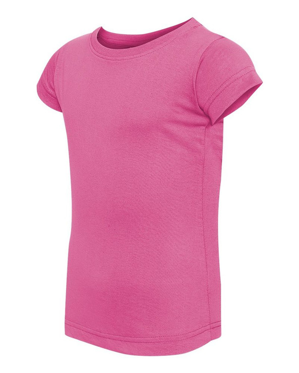 Rabbit Skins 3316 - Fine Jersey Toddler Girl's T-Shirt