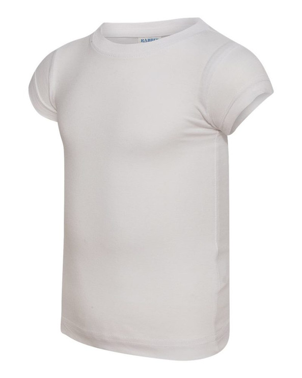 Rabbit Skins 3316 - Fine Jersey Toddler Girl's T-Shirt